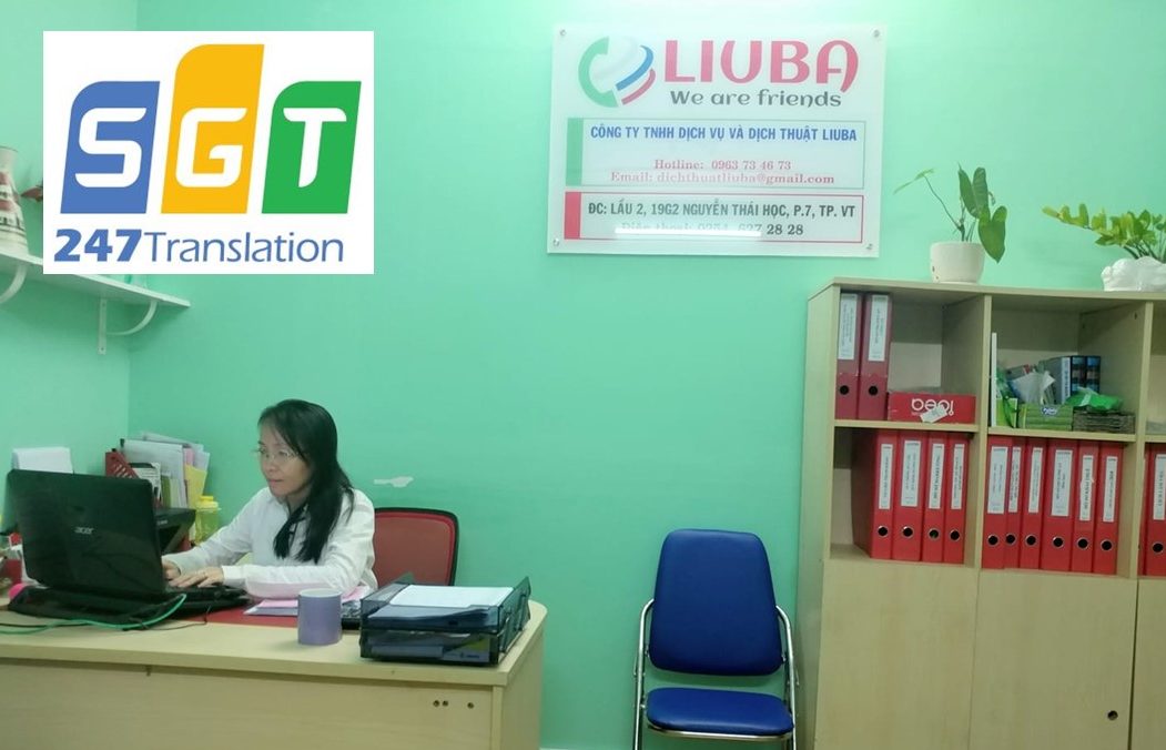 Văn phòng dịch thuật LIUBA Vũng Tàu