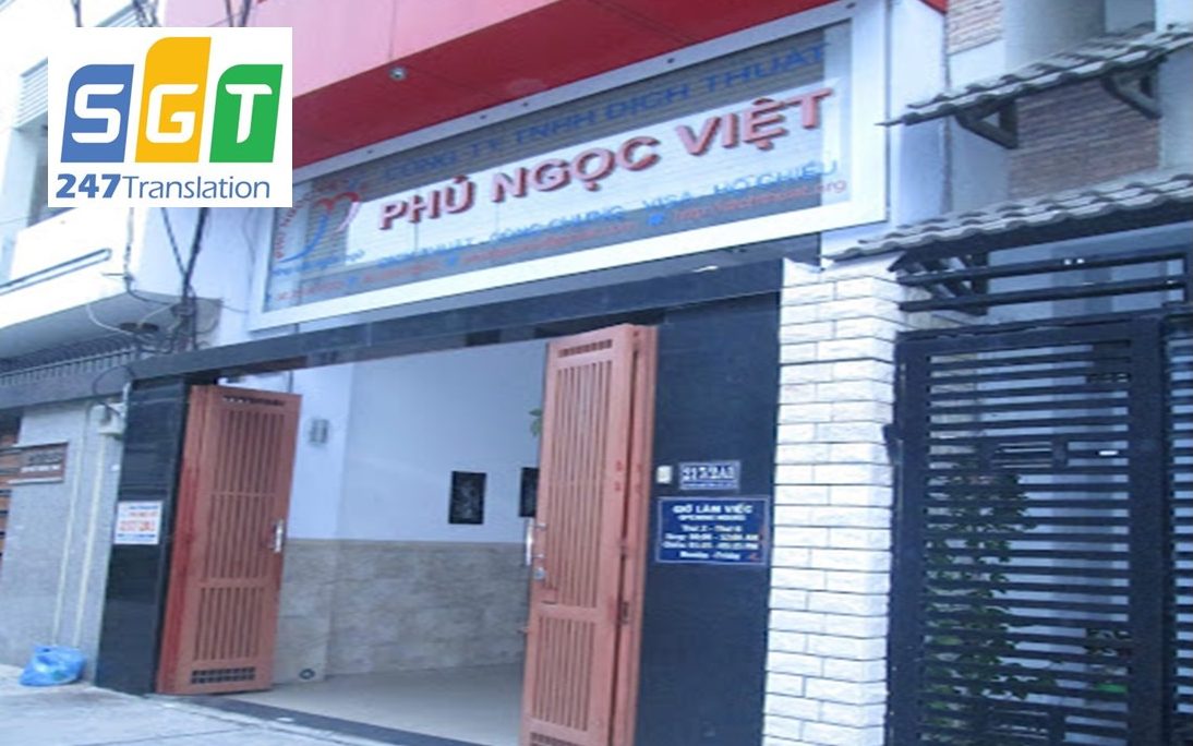 Văn phòng dịch thuật Phú Ngọc Việt Bình Thạnh