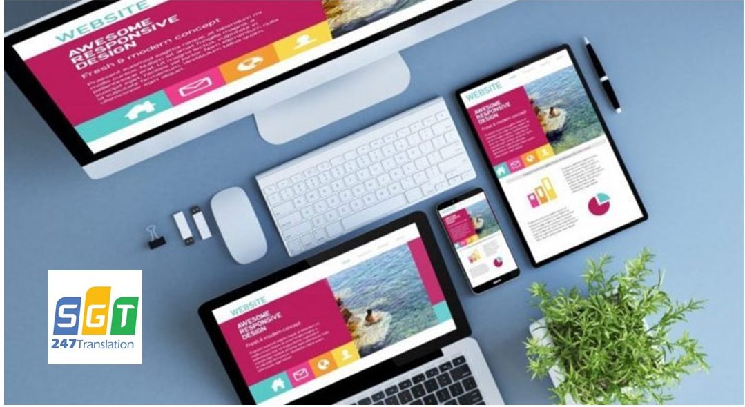 Dịch thuật tài liệu website và phần mềm chuẩn xác tại SGT247