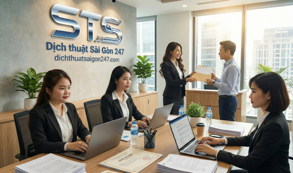 Dịch thuật công chứng Bằng Đại học, Cao đẳng chuẩn quốc tế tại STS 247