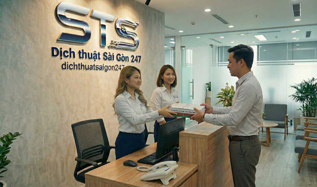 STS 247 cam kết làm hài long doanh nghiệp bằng các bản dịch tiếng Anh chuẩn xác, đúng hẹn