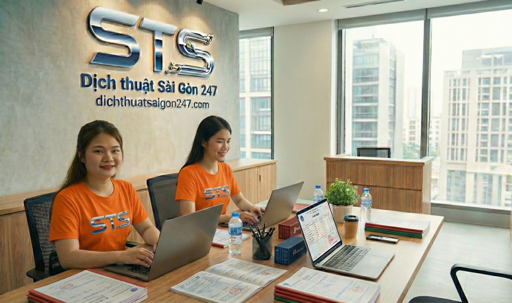 Văn phòng dịch thuật Sài Gòn 247 tại Cần Thơ