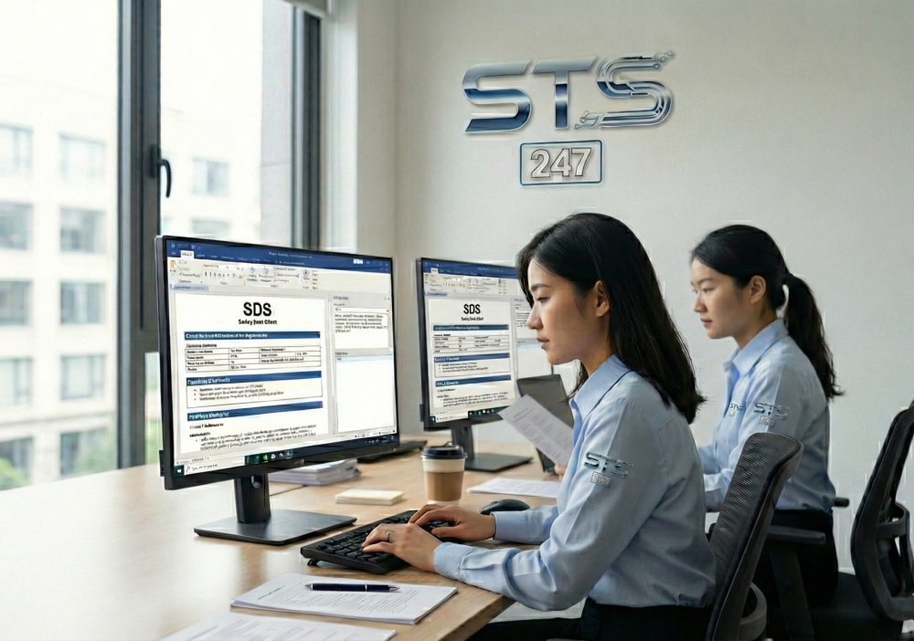 STS 247 cung cấp dịch vụ dịch thuật MSDS/SDS chuẩn GHS phục vụ xuất nhập khẩu tại Kỹ thuật