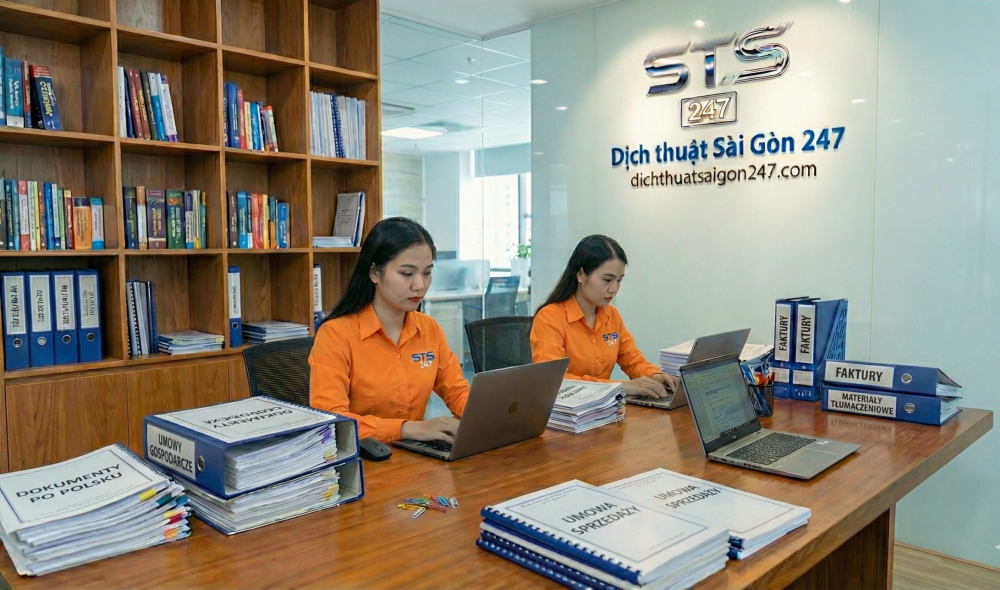 STS 247 cung cấp dịch vụ dịch thuật tiếng Ba Lan chuyên nghiệp tại Chứng từ xuất nhập khẩu, hồ sơ Hải Quan